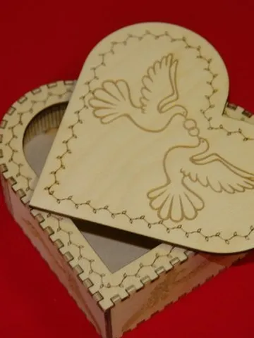 Digital Template Cnc Router Files Cnc Box Files for Wood Laser Cut Pattern $6.50