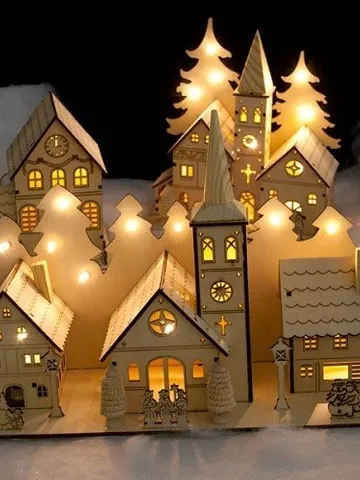 Digital Template Cnc Router Files Cnc Lamp Christmas Files for Wood Laser Cut Pattern $7.50