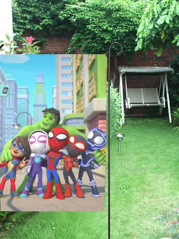Spidey and amazing friends Garden Flag (Two Sides Printing, without Flagpole) $30.00