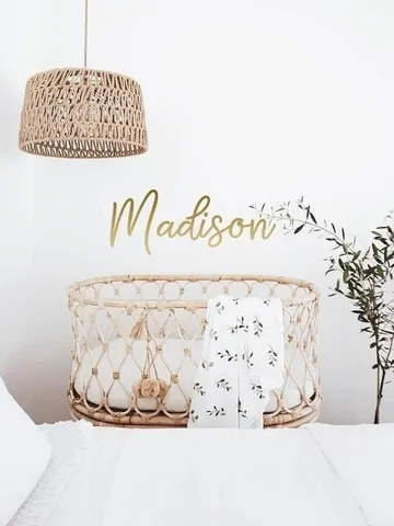 Personalized Name Wall Decal - Custom Wall Sticker, Gift for Her, Gift for Baby $48.99