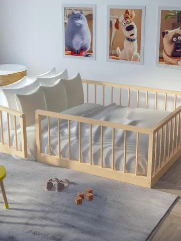 DIY Floor Bed Plans, Full Size, PDF $14.95