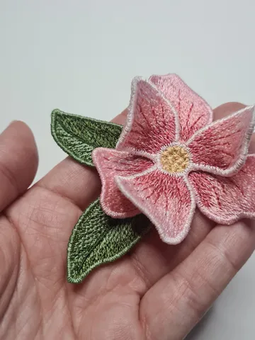Machine embroidery design for a choker, brooch, head or wrist decoration “Magnolia” using the FSL technique $8.08