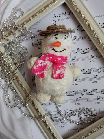 Christmas snowman pendant. Decorations for New Year and Christmas. Handmade gifts $45.00