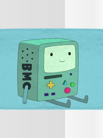 Robot Bmo Blanket Lightweight Soft Microfiber Fleece $54.00