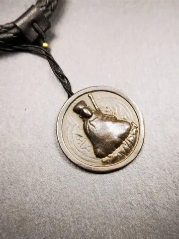 Gandhanra Old Mini Tibetan Buddha Statue Pendant,Lotus Born-Guru Rinpoche,1.4" $69.99