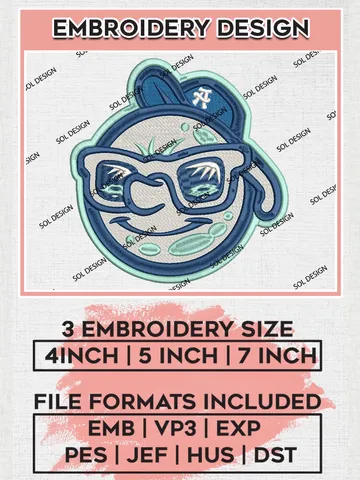 MiLB Asheville Tourists Embroidery Design Files, MiLB Asheville Tourists Logo, Minor League Baseball Logo Embroidery Designs, MiLB embroidery designs, Machine embroidery designs, Digital Download $6.99