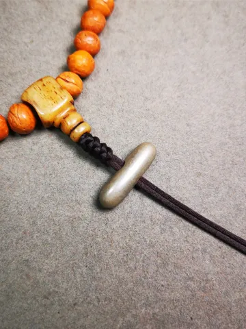 Gandhanra Handmade Tibetan Amulet,Original Vajra Pendant for Mala,Bag Hanging,Prayer Bead Accessories,0.9" × 0.28" $12.99