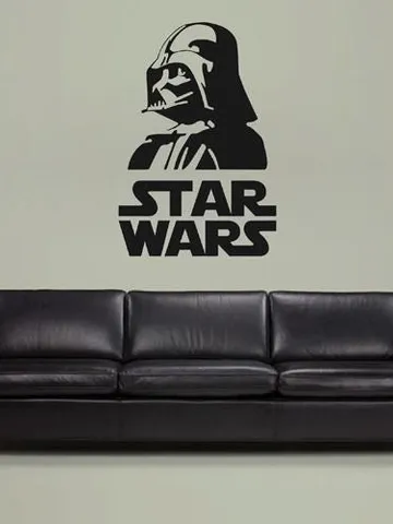 Dart Vader Wall Decal Star Wars Sticker ik2190 $23.99