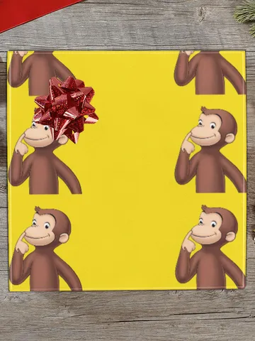 Curious George Monkey Gift Wrapping Paper $24.97