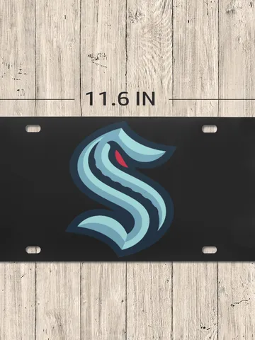 Seattle Kraken HD License Plate $24.97