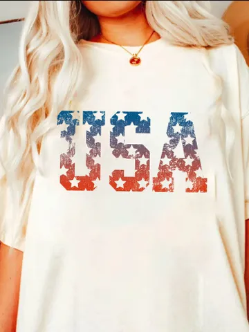 Distressed USA Png, Independence Day Grunge Patriotic Shirt Designs, 4th Of July Png, God Bless America, Trendy USA sublimation file $3.34