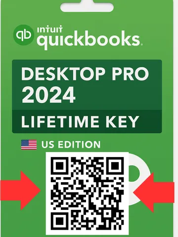 Intuit Quickbooks Desktop Pro Usa Edition 2024  Lifetime Key