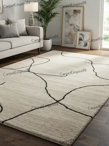 Buy abstract rug - Handmade rug, Area rug, Living room rug, kids rug, rugs for living room, custom rug,3x5,4x6,5x7,6x9,7x10,8x10,9x12,10x12 $233.80