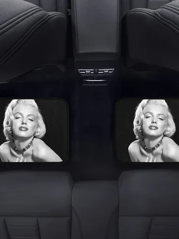 Marilyn Monroe Back Car Floor Mats Set of 2 $54.00