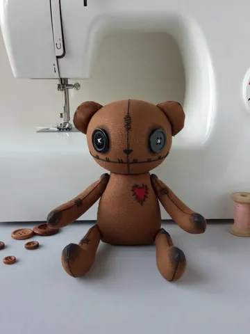 Handmade Bear Doll – Brown $63.00