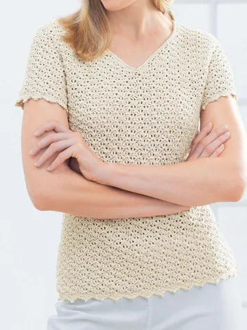 Top shell crochet pattern summer women top pdf instant download $6.68