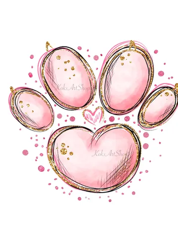 Cat clipart, cat paw clipart, cat png clipart, kitty clipart, kitten clipart, cute print, cute clipart, pink clipart, cats lover clipart $3.00