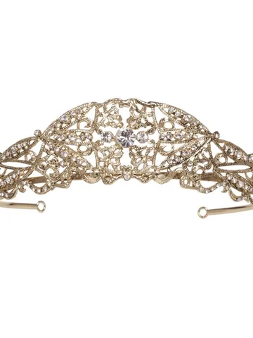 Tiara de boda de cristal Swarovski Art Déco para novia $332.00
