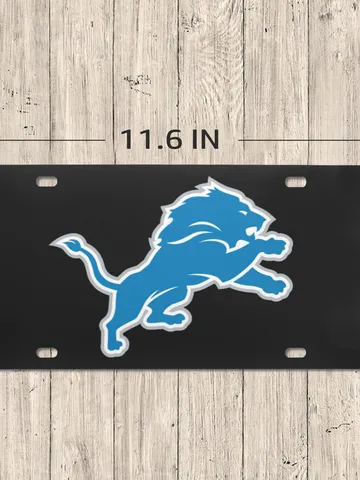 Detroit Lions HD License Plate $24.97