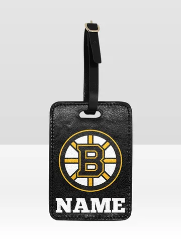 Boston Bruins Luggage Tag Custom NAME $24.00