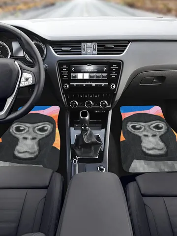 Gorilla Tag Monkey Front Car Floor Mats Set of 2 $69.97