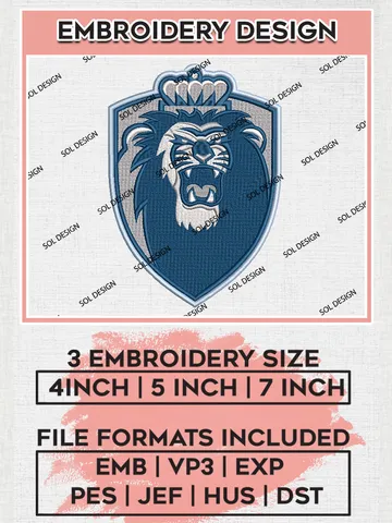 NCAA Old Dominion Monarchs Mascot Logo Embroidery Designs, NCAA Logo Machine Embroidery Files, NCAA Old Dominion Monarchs Logo, NCAA Embroidery Designs, Machine Embroidery Designs, Digital Download $6.99