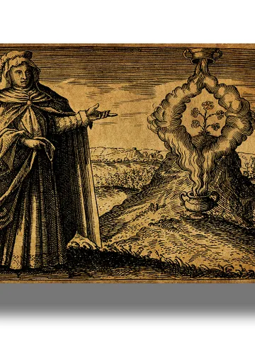 The alchemist Maria the Jewess and the culmination of the alchemical process. $21.00