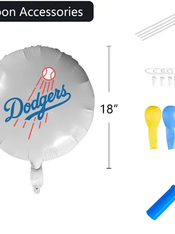 Los Angeles Dodgers Foil Balloon $24.00