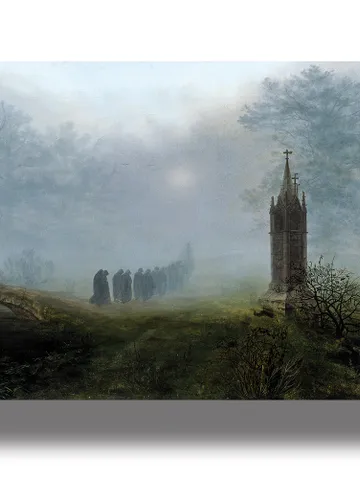 Procession in the Fog. $21.00