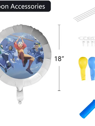 Avatar Last Airbender Foil Balloon $24.00
