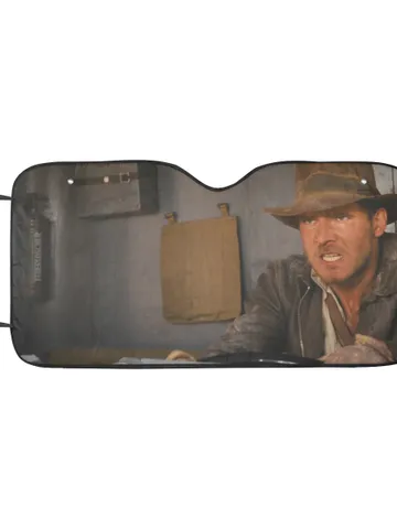 Indiana Jones Car SunShade, Windshield Sun Shade $39.97