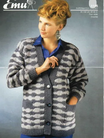 Cardigan women Crochet pattern jacket pattern color cardigan pattern $6.68