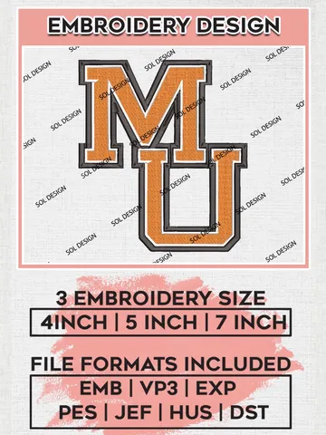 NCAA MU Bears Team Logo Machine Embroidery Design, NCAA Mercer Bears Team Design Design files, NCAA Team Embroidery Designs, NCAA Machine Embroidery Designs, Digital Download $6.99