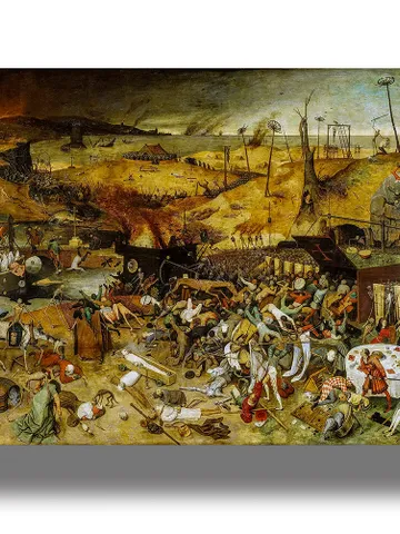 The Triumph of Death. Painting by Peter Brueghel the Elder. $30.00