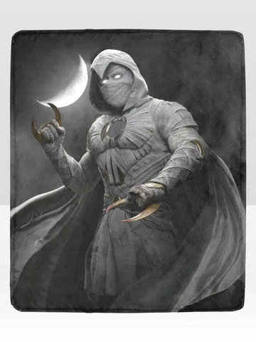 Moon Knight Blanket Lightweight Soft Microfiber Fleece $54.00