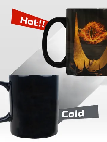 Eye of Sauron Lord of the Rings Color Changing Mug $21.97