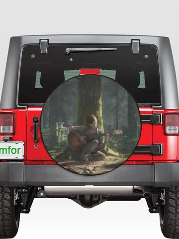 Ellie The Last of Us Spare Tire Cover $54.00