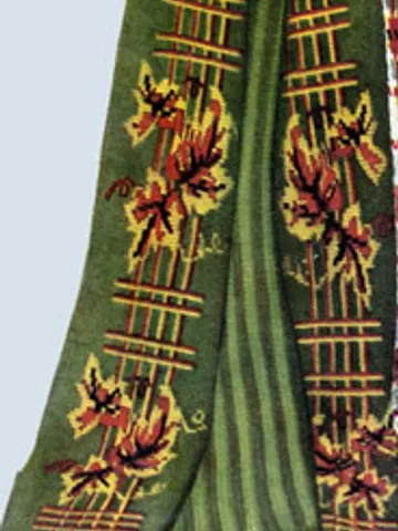 Crochet Pattern Vintage Afghan Vine and Trellis Digital Download PDF $1.90
