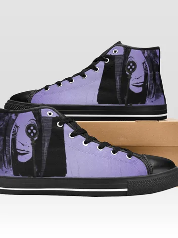 Coraline Shoes, High-Top Sneakers, Handmade Footwear $72.00