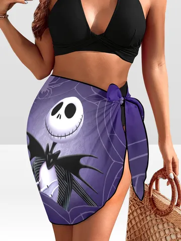 Nightmare Before Chrismas Beach Sarong Wrap $29.97