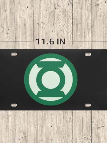 Green Lantern License Plate $24.97