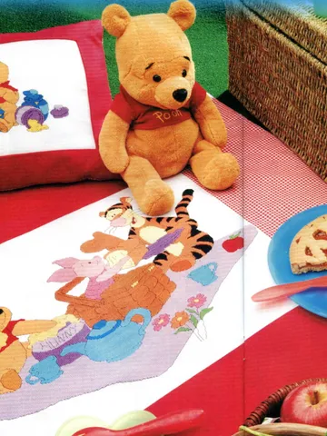 Winnie Pooh and Friends Cross Stitch Pattern Digital Download PDF $2.50