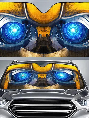 Bumblebee Car Sun Shade $48.00