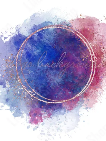 Blue & red Watercolor logo png Logo Background Png Watercolor blue logo design Red blue and gold logo design Confetti logo Blue red logo png $2.85