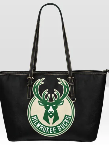 Milwaukee Bucks Leather Tote Bag $60.00