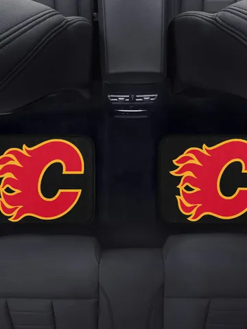 Calgary Flames Back Car Floor Mats Set of 2 $54.00