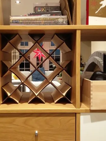 Digital Template Cnc Router Files Cnc Cabinet Wine Files for Wood Laser Cut Pattern $6.50