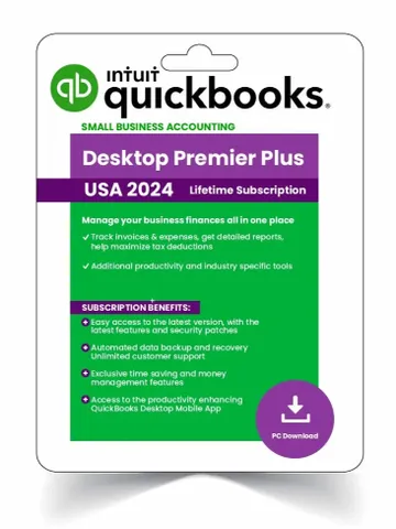 QuickBooks Desktop Premier 2024 Us Lifetime Activation