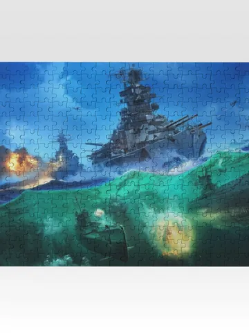 World of Warships Jigsaw Puzzle Wooden $36.00