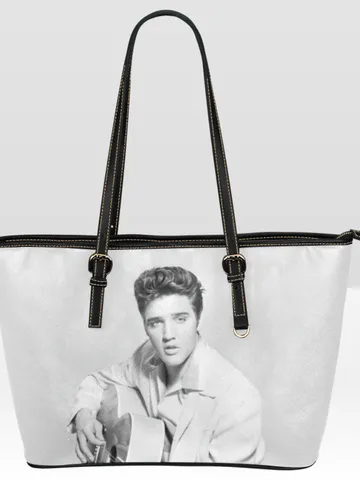 Elvis Presley Leather Tote Bag $60.00